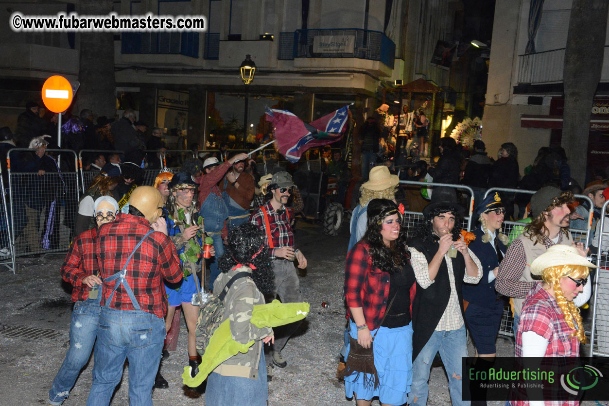 Pre-Show Carnival Parade at TES Sitges