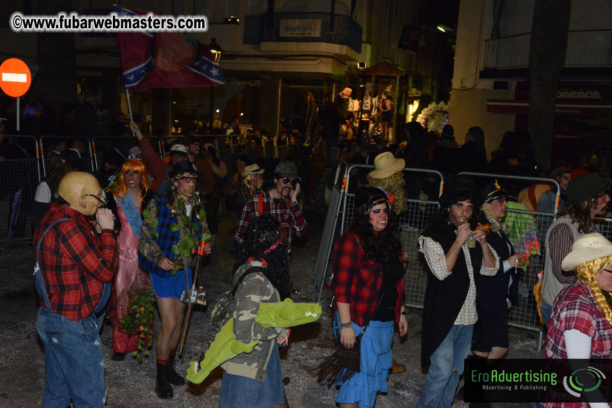 Pre-Show Carnival Parade at TES Sitges