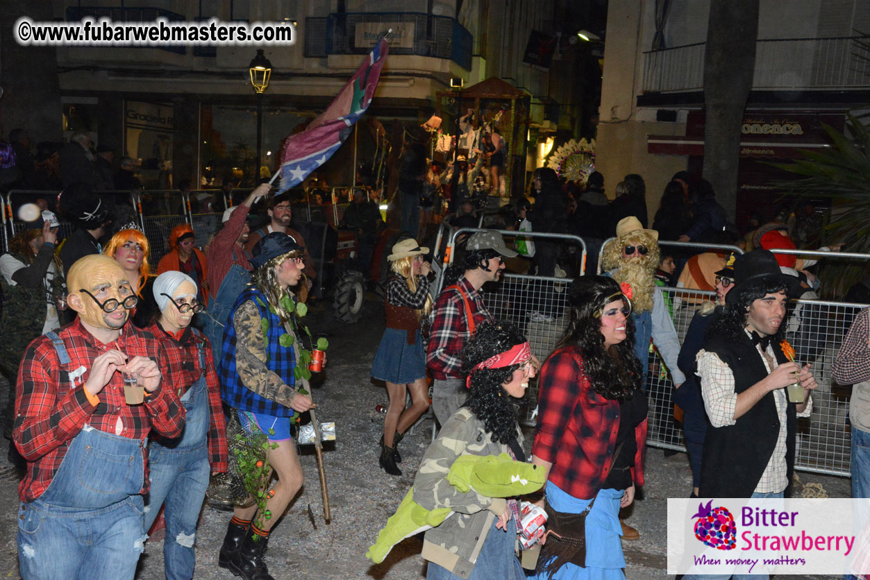 Pre-Show Carnival Parade at TES Sitges