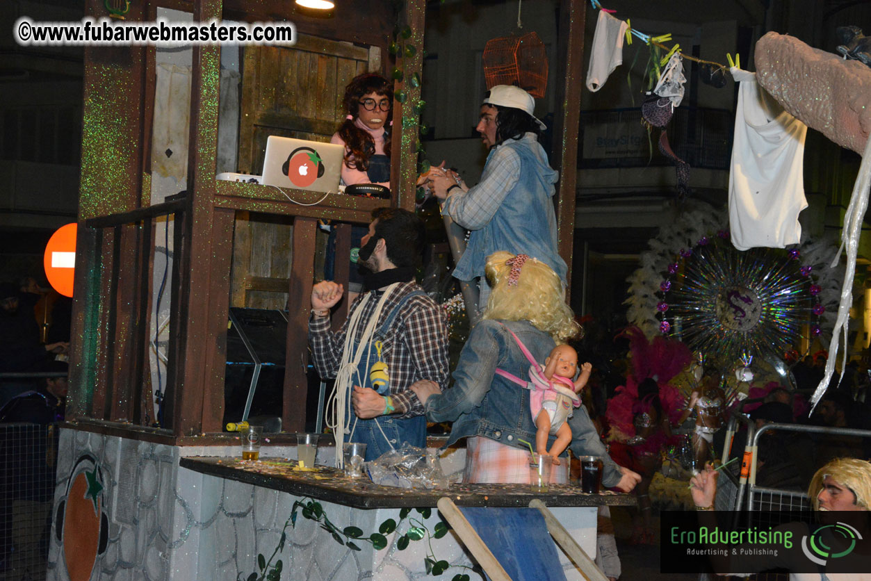 Pre-Show Carnival Parade at TES Sitges