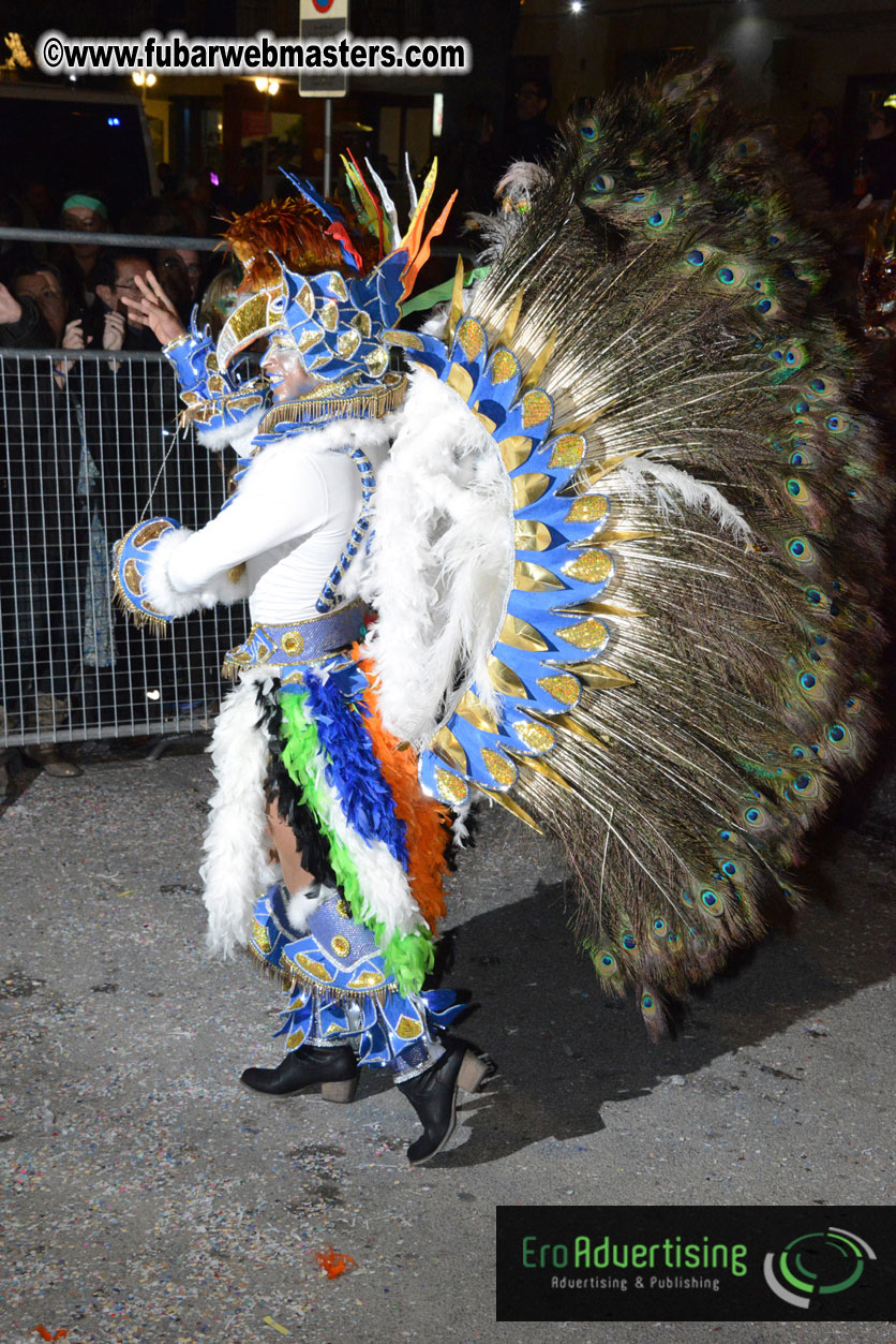 Pre-Show Carnival Parade at TES Sitges