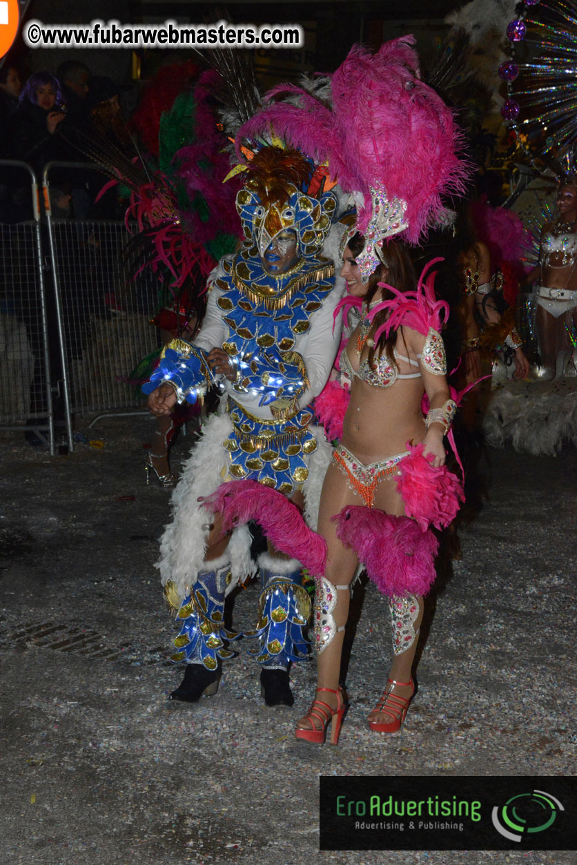 Pre-Show Carnival Parade at TES Sitges