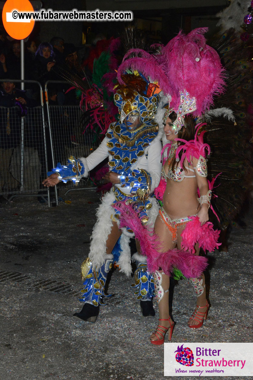 Pre-Show Carnival Parade at TES Sitges