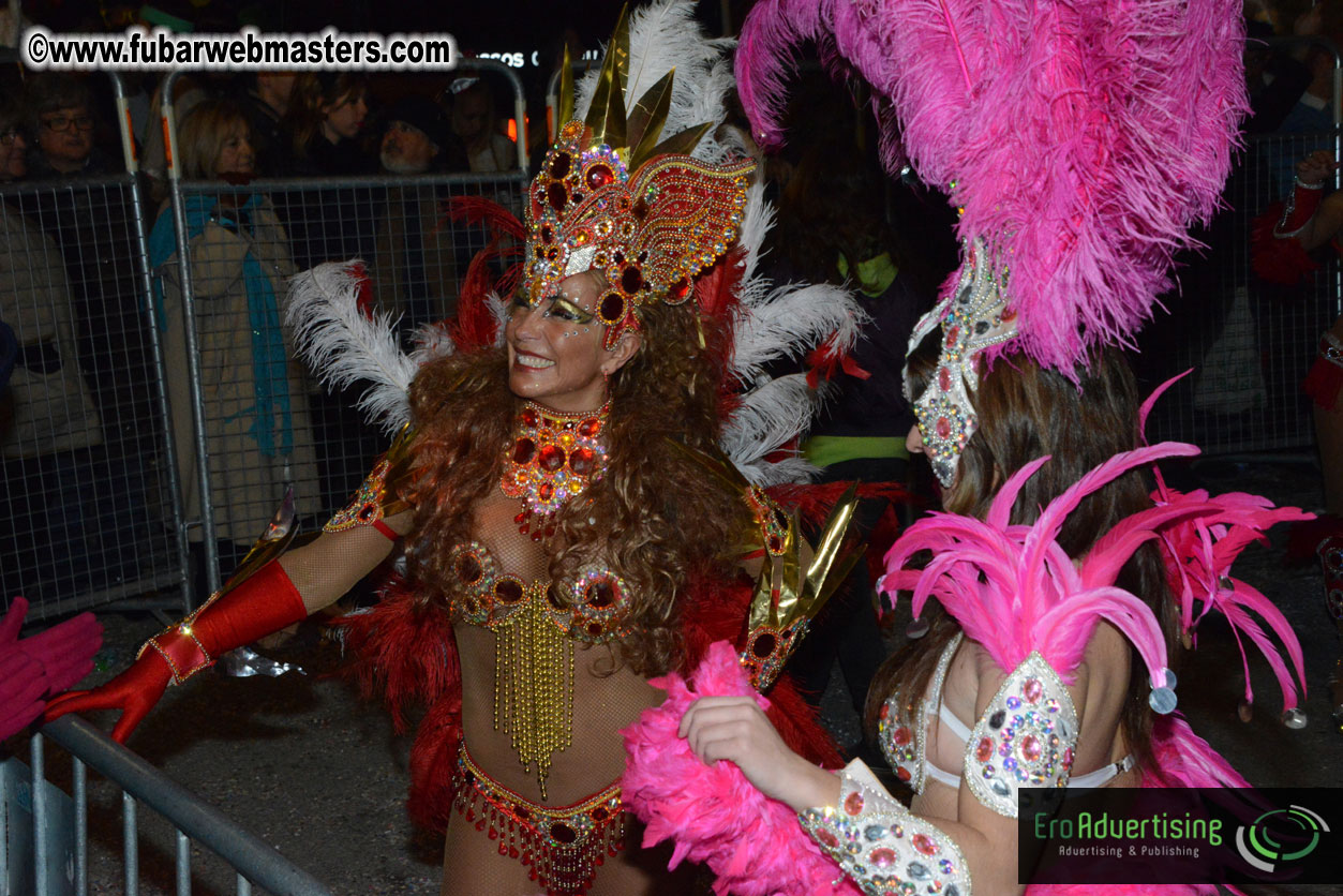 Pre-Show Carnival Parade at TES Sitges