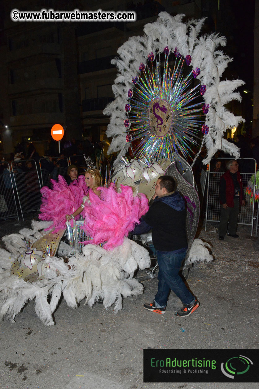 Pre-Show Carnival Parade at TES Sitges