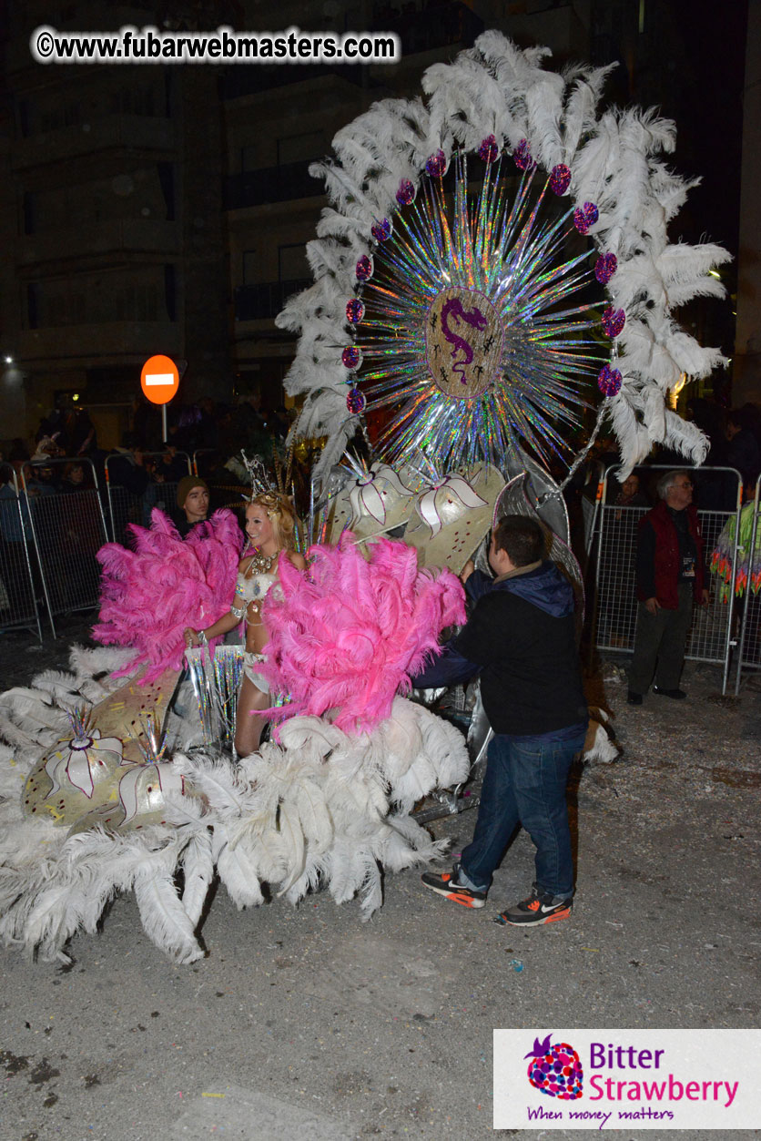 Pre-Show Carnival Parade at TES Sitges