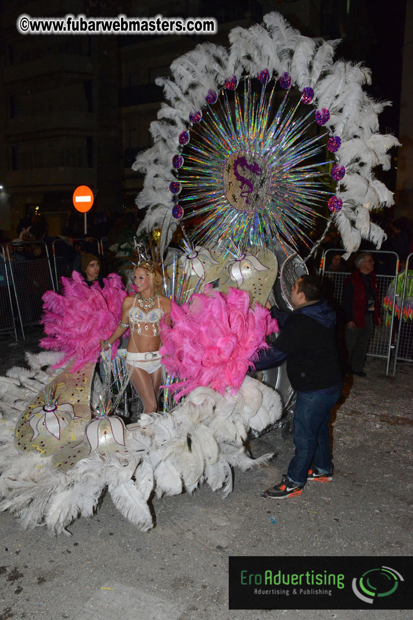 Pre-Show Carnival Parade at TES Sitges