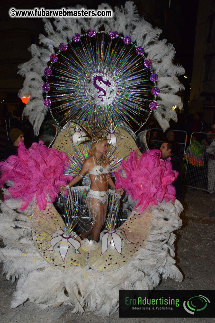 Pre-Show Carnival Parade at TES Sitges