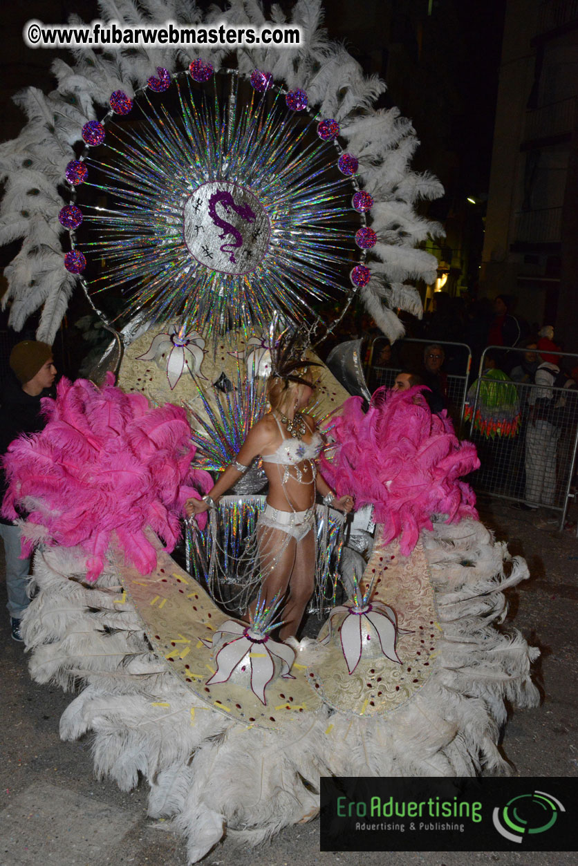 Pre-Show Carnival Parade at TES Sitges