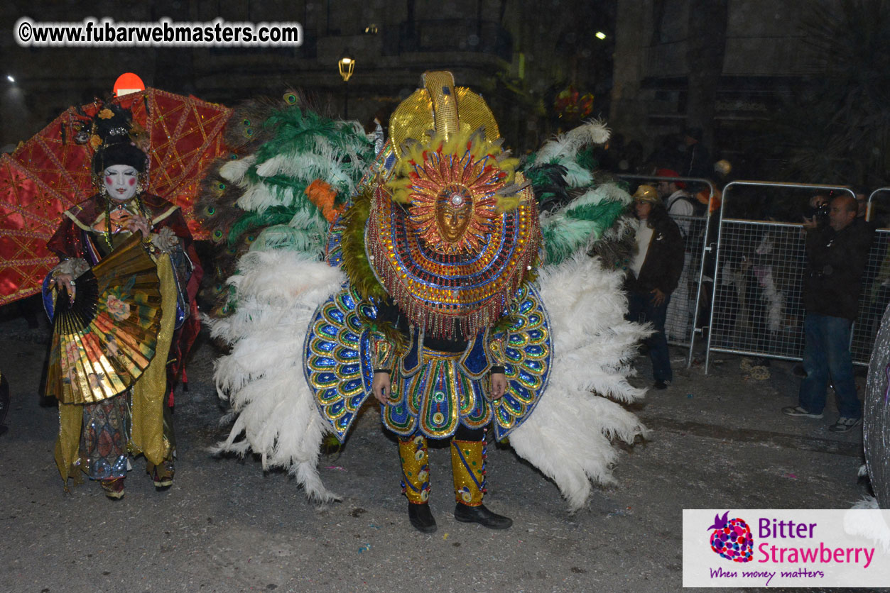 Pre-Show Carnival Parade at TES Sitges