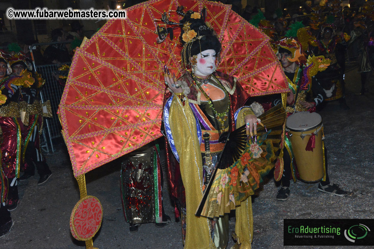 Pre-Show Carnival Parade at TES Sitges