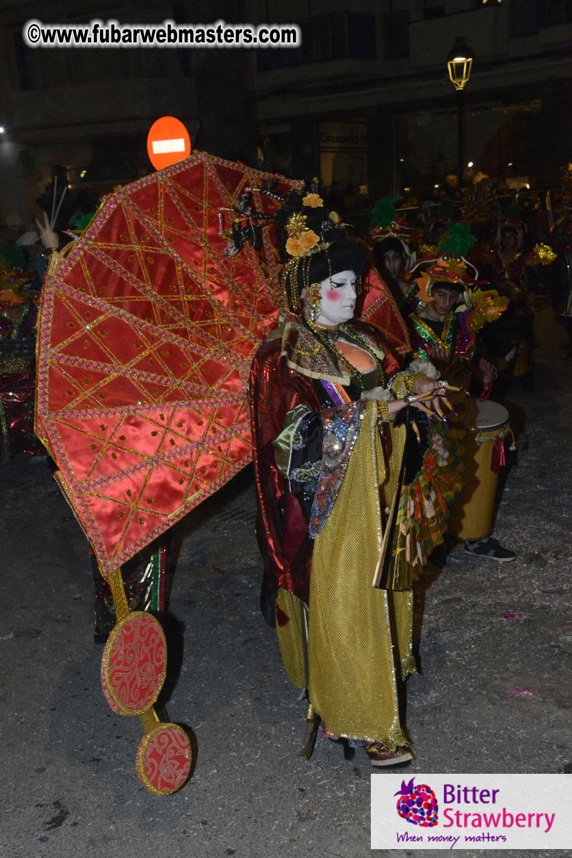 Pre-Show Carnival Parade at TES Sitges