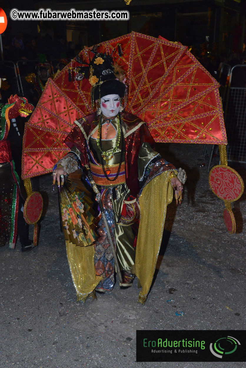 Pre-Show Carnival Parade at TES Sitges