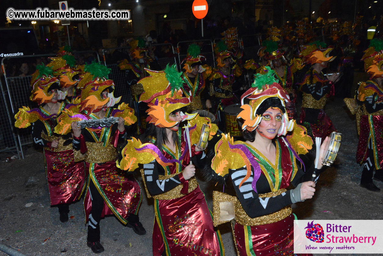 Pre-Show Carnival Parade at TES Sitges