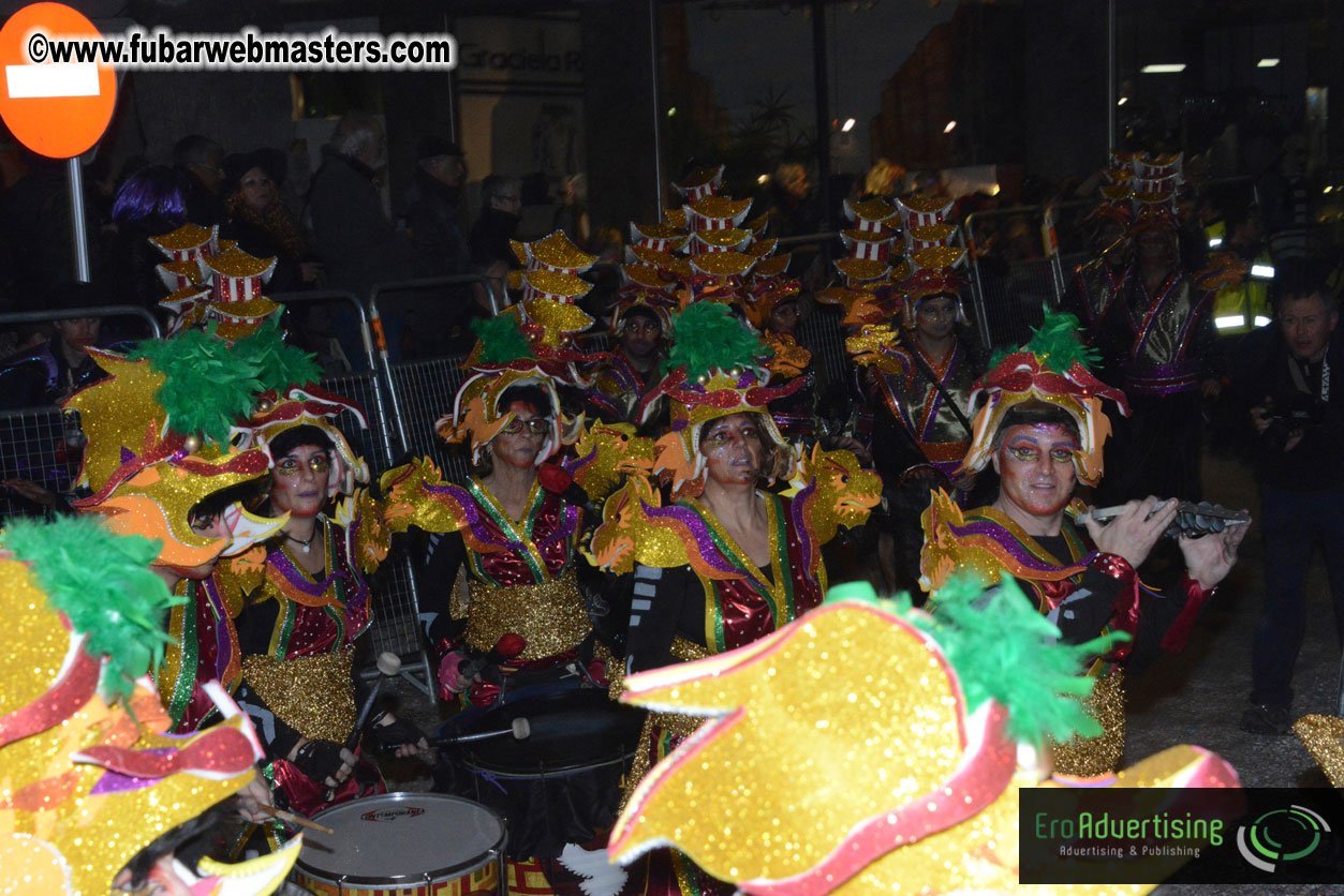 Pre-Show Carnival Parade at TES Sitges