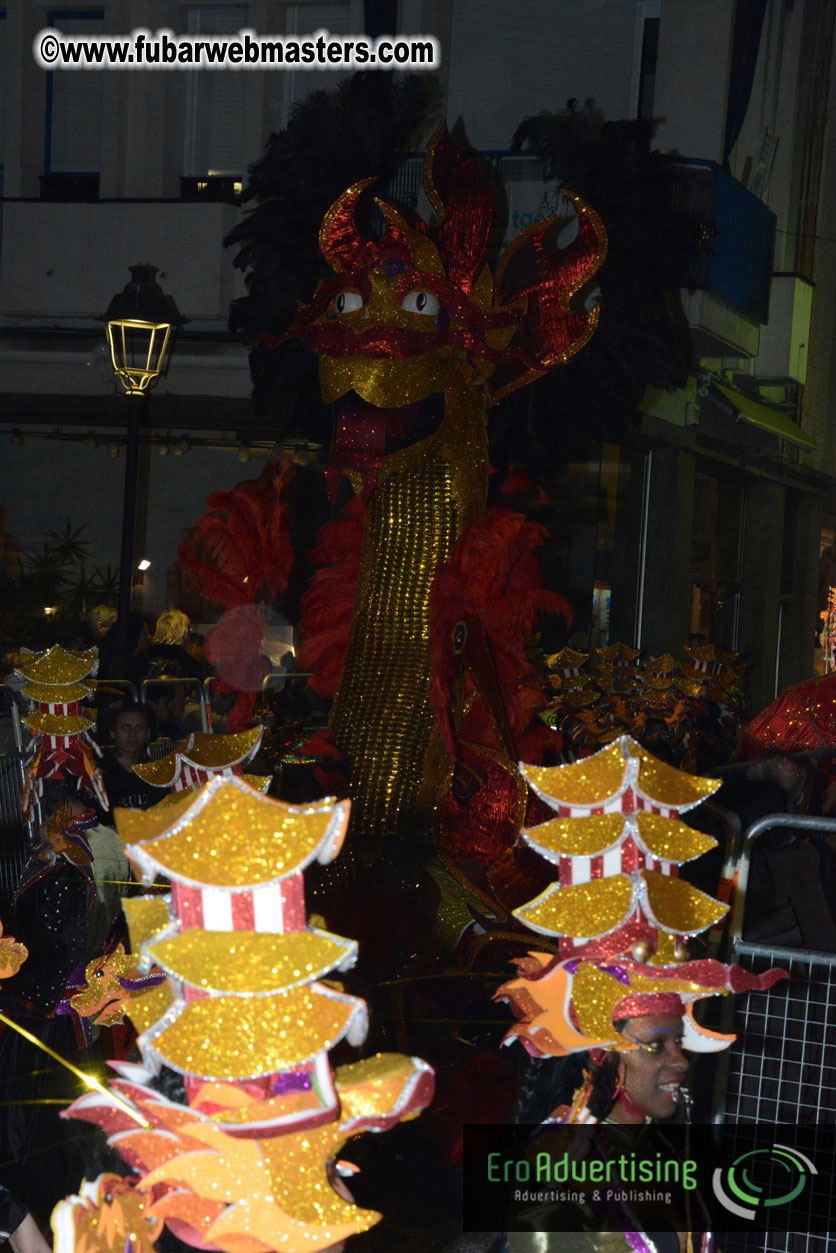 Pre-Show Carnival Parade at TES Sitges