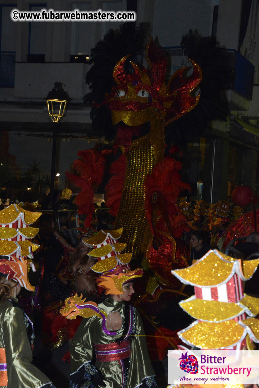 Pre-Show Carnival Parade at TES Sitges