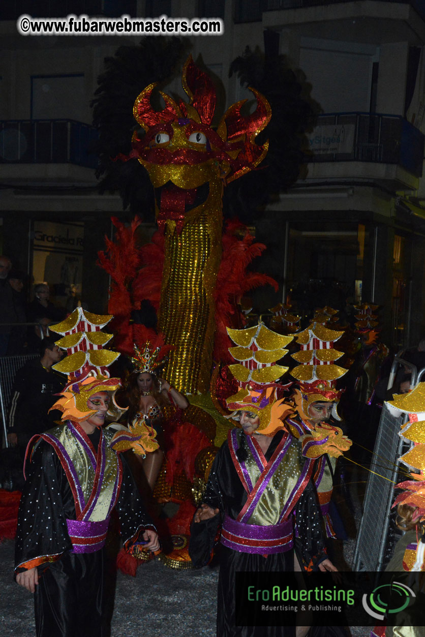 Pre-Show Carnival Parade at TES Sitges