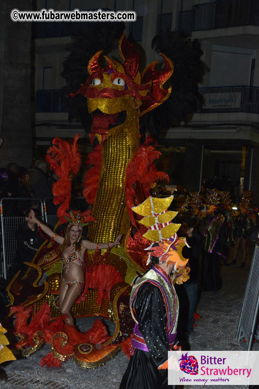 Pre-Show Carnival Parade at TES Sitges