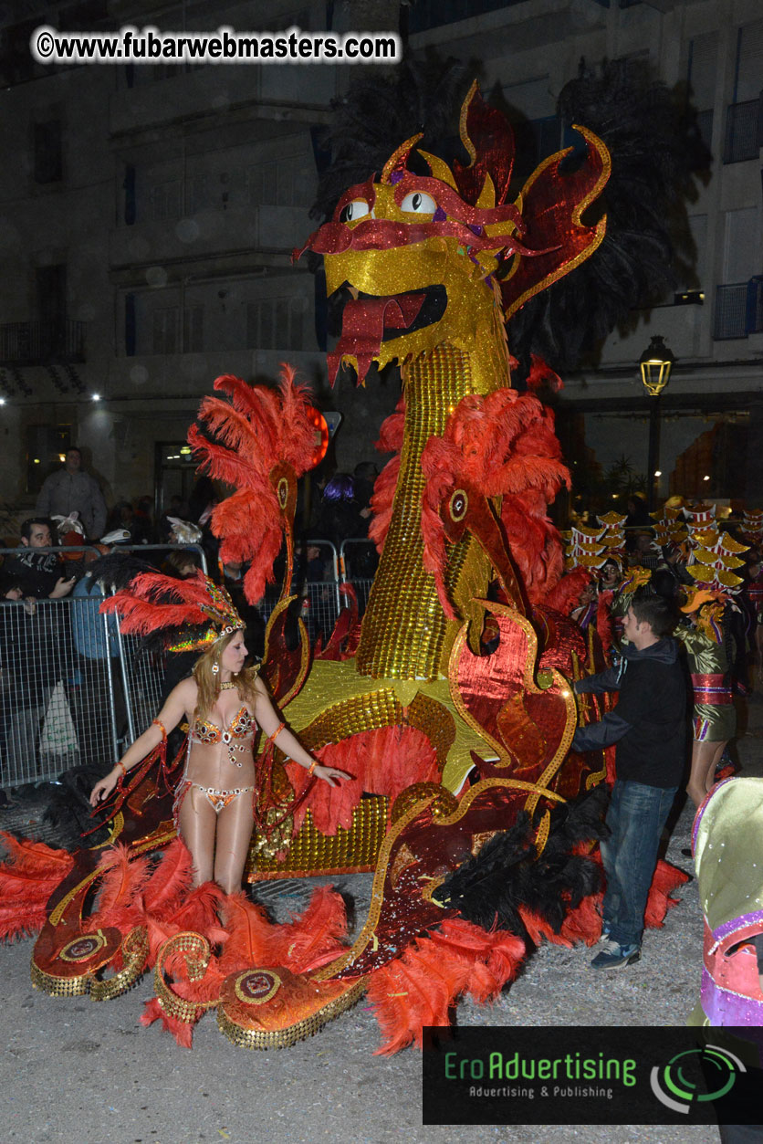 Pre-Show Carnival Parade at TES Sitges