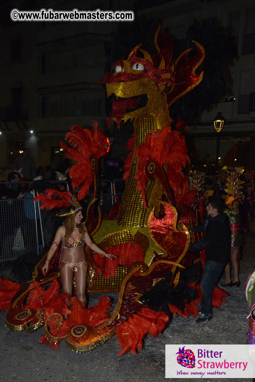 Pre-Show Carnival Parade at TES Sitges