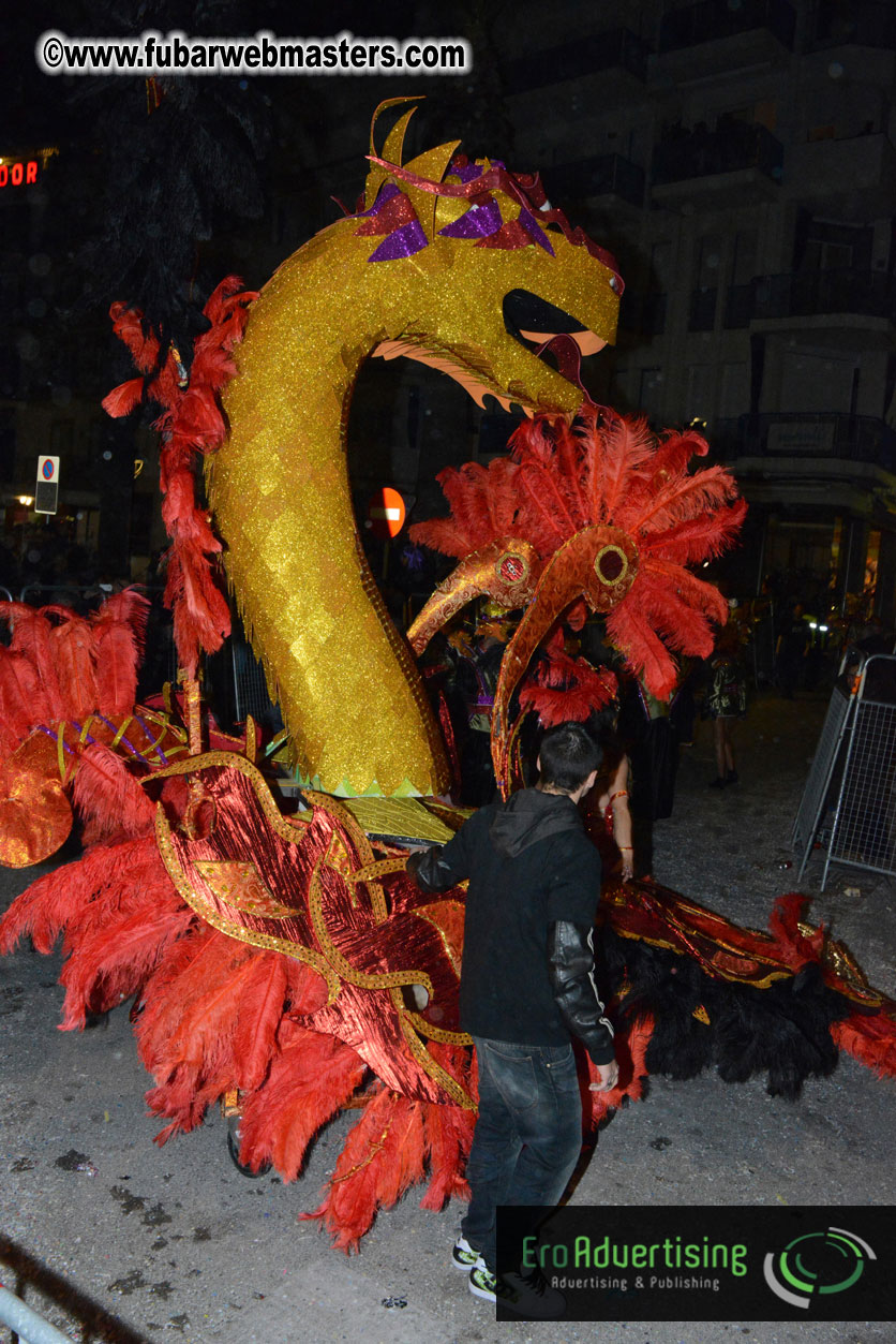 Pre-Show Carnival Parade at TES Sitges