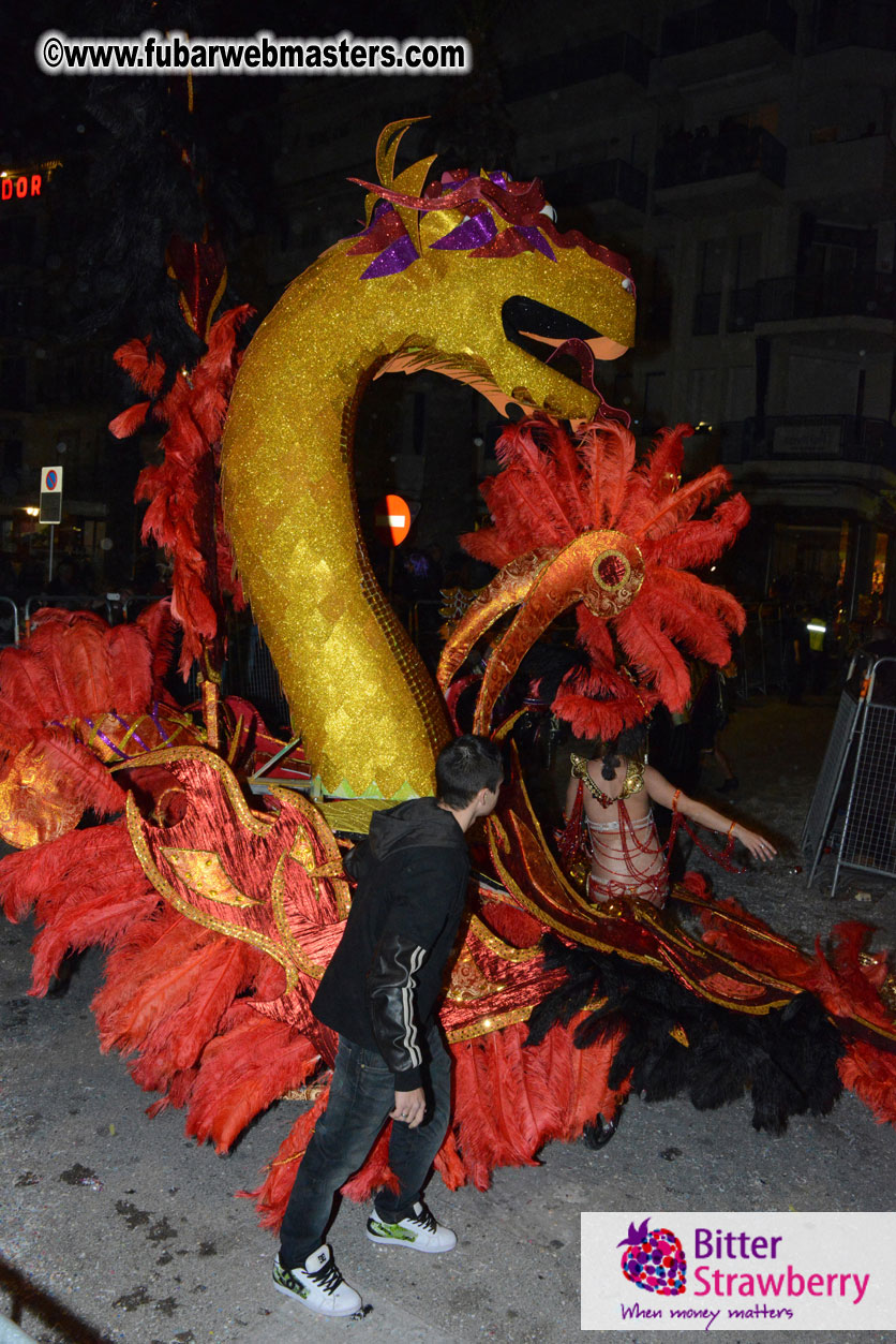 Pre-Show Carnival Parade at TES Sitges