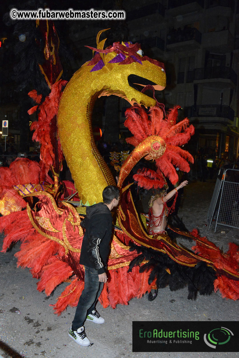 Pre-Show Carnival Parade at TES Sitges