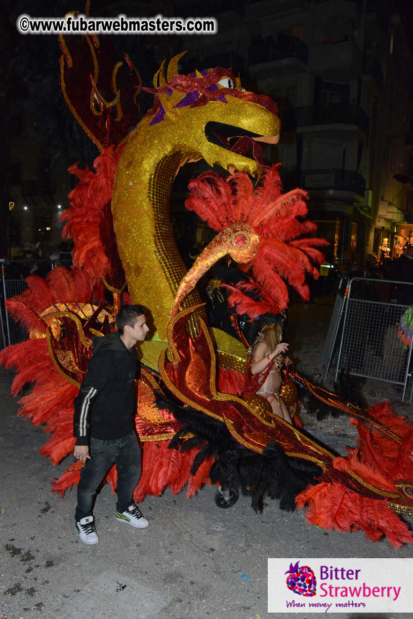 Pre-Show Carnival Parade at TES Sitges