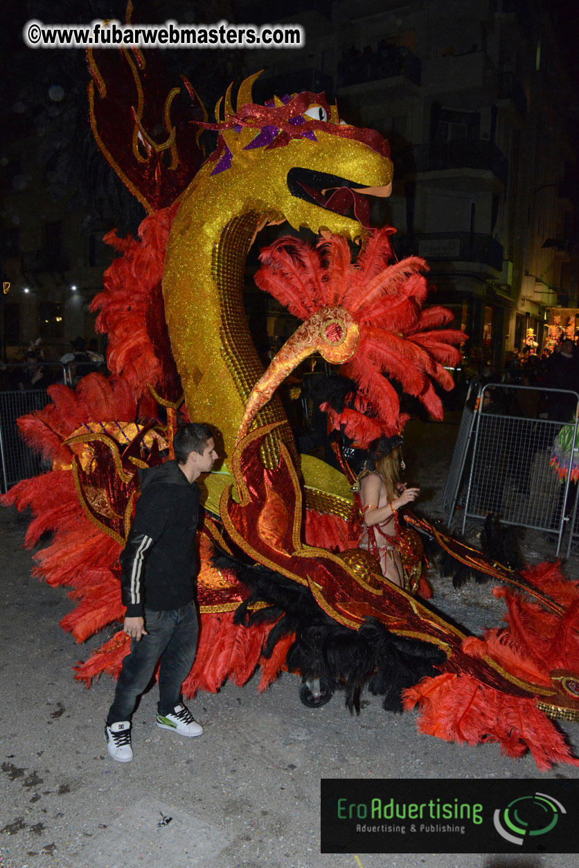 Pre-Show Carnival Parade at TES Sitges