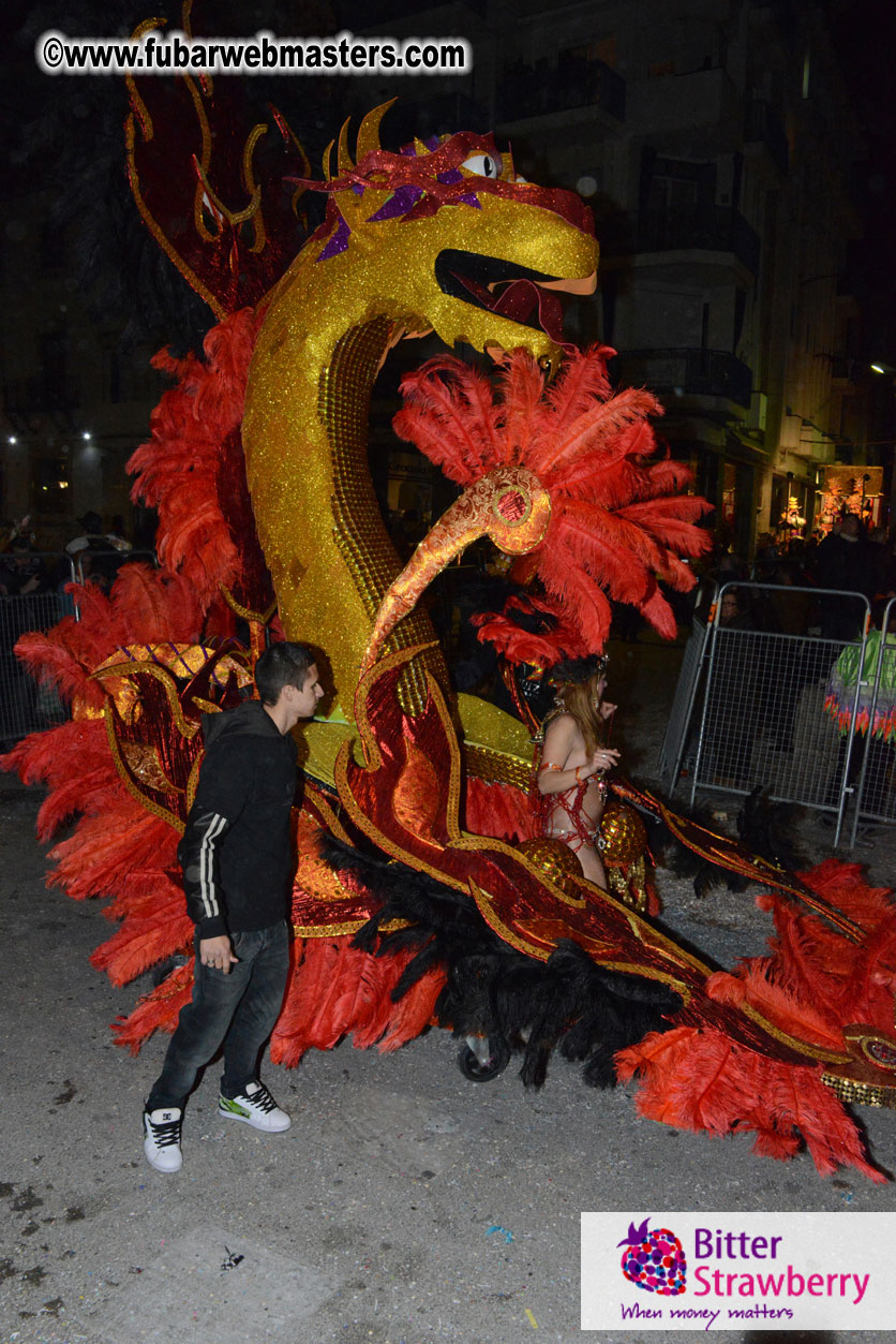 Pre-Show Carnival Parade at TES Sitges