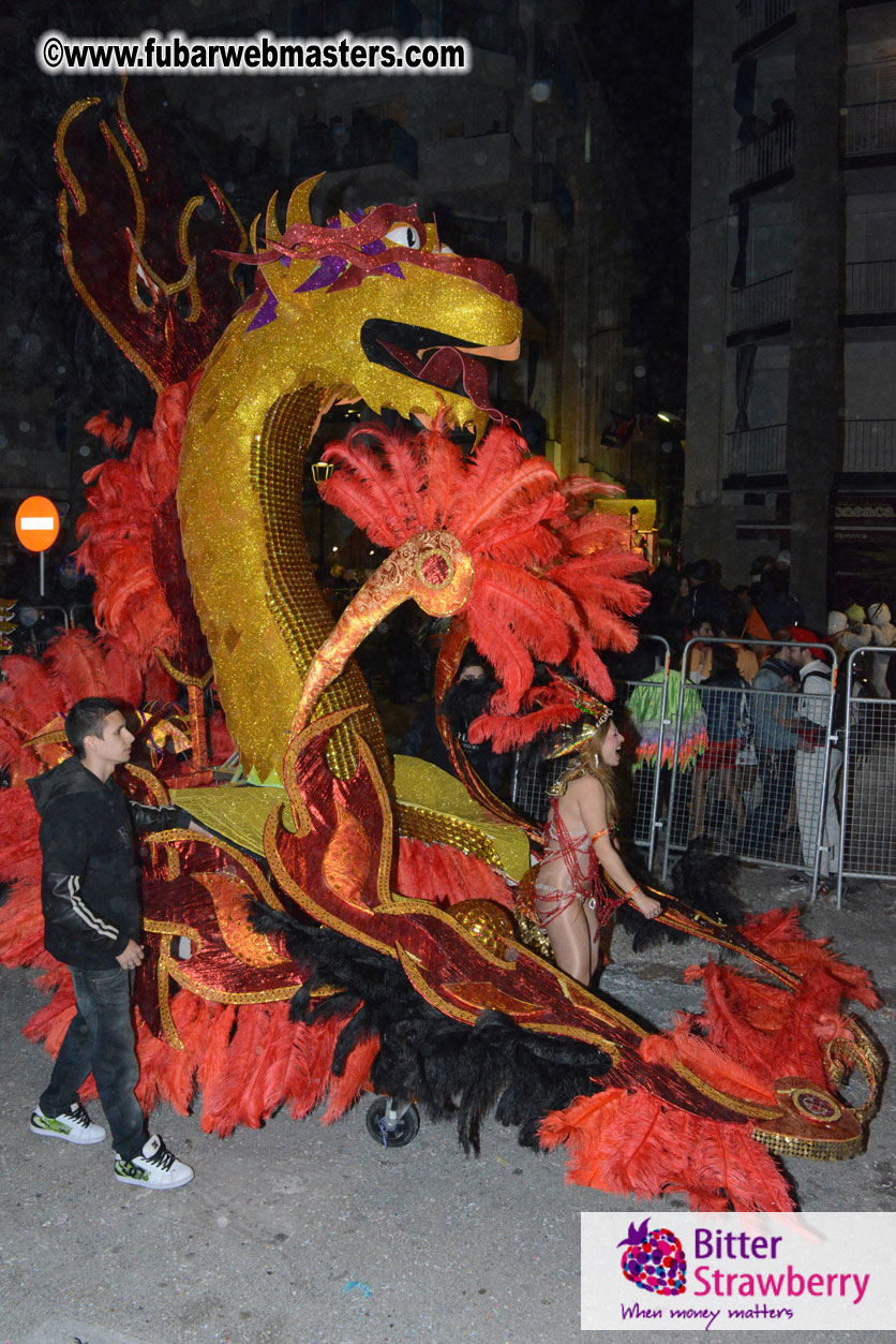 Pre-Show Carnival Parade at TES Sitges