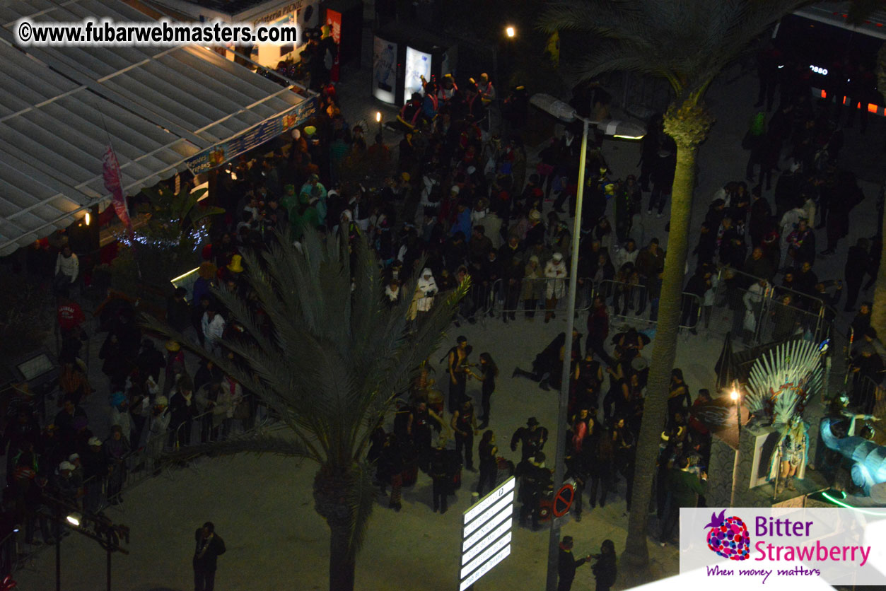 Pre-Show Carnival Parade at TES Sitges