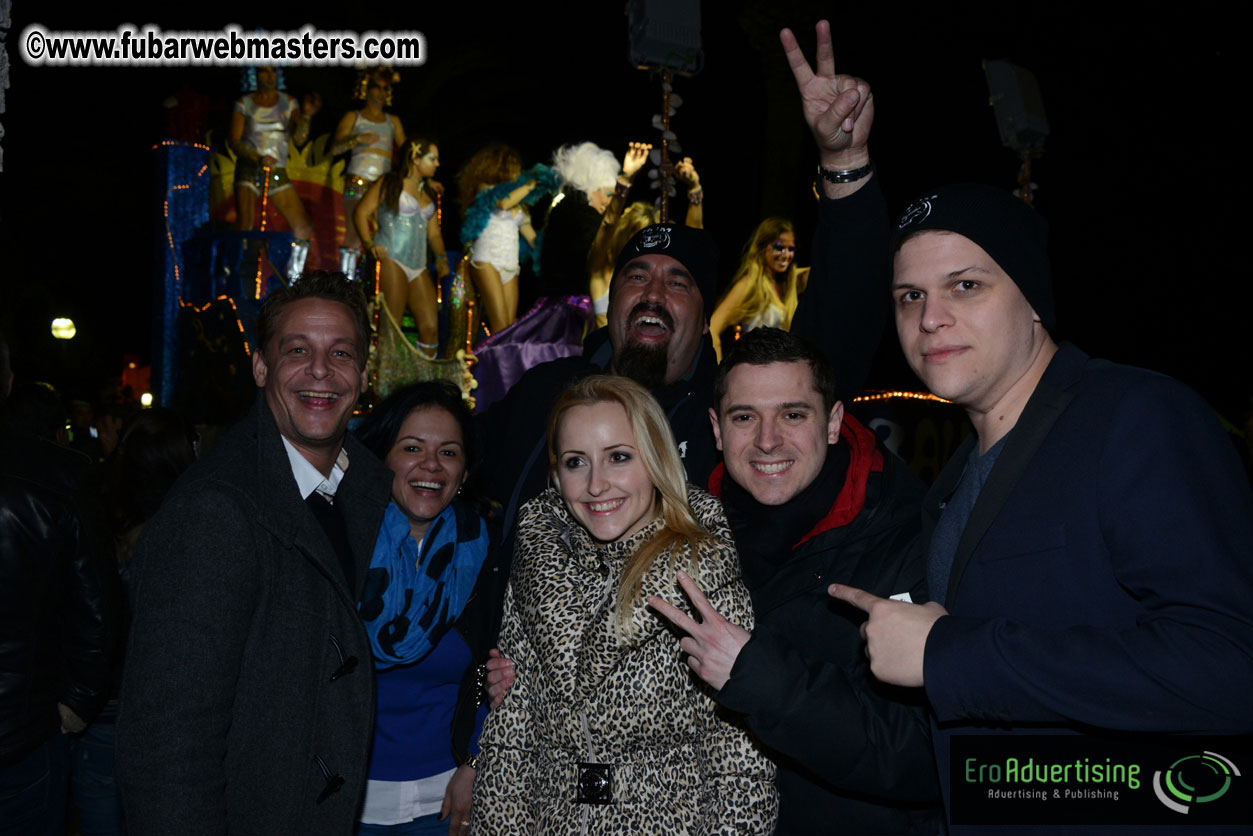 Pre-Show Carnival Parade at TES Sitges