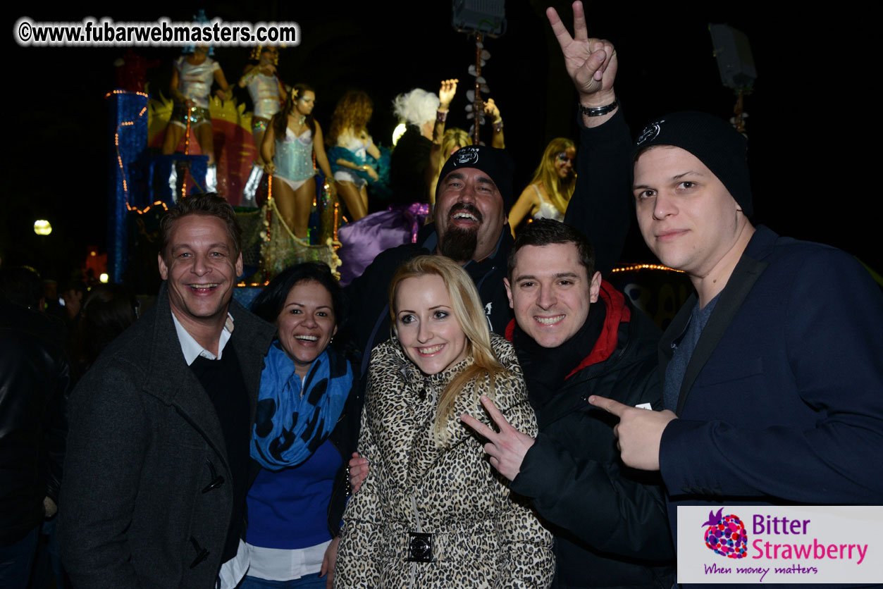 Pre-Show Carnival Parade at TES Sitges