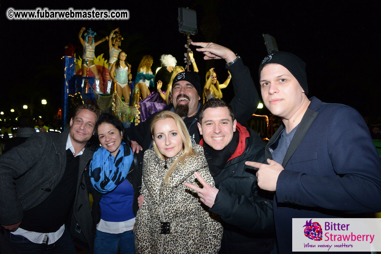 Pre-Show Carnival Parade at TES Sitges