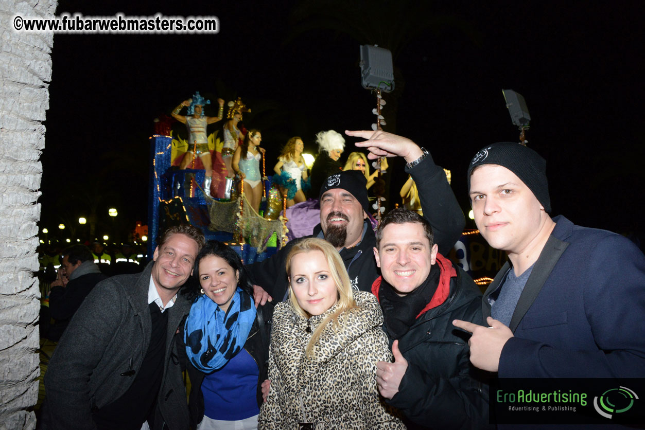 Pre-Show Carnival Parade at TES Sitges