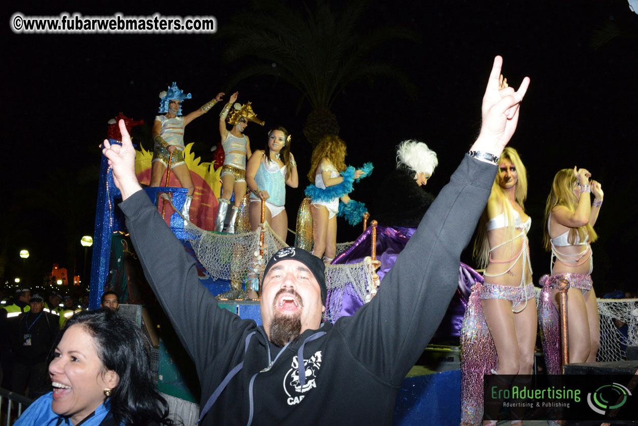 Pre-Show Carnival Parade at TES Sitges