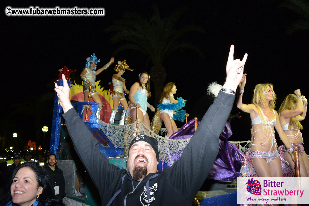 Pre-Show Carnival Parade at TES Sitges