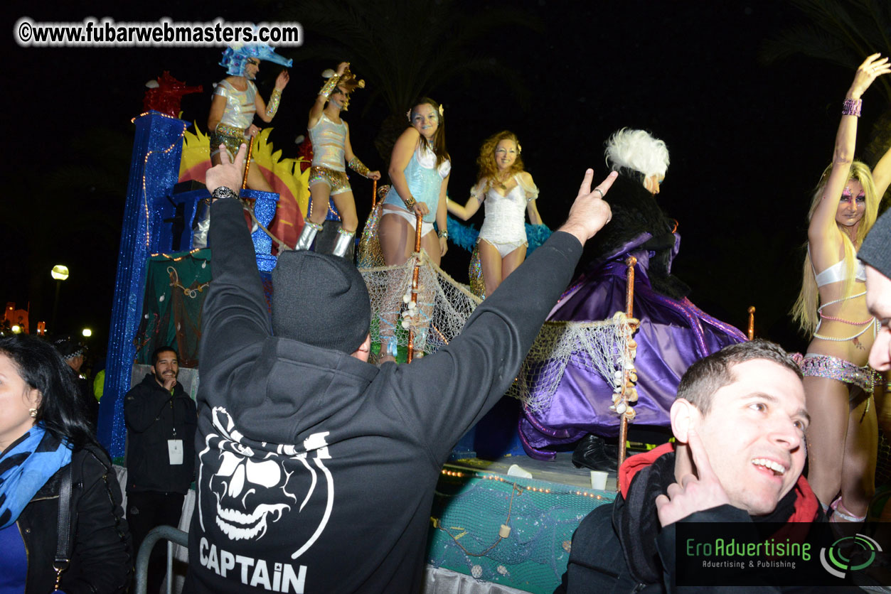 Pre-Show Carnival Parade at TES Sitges