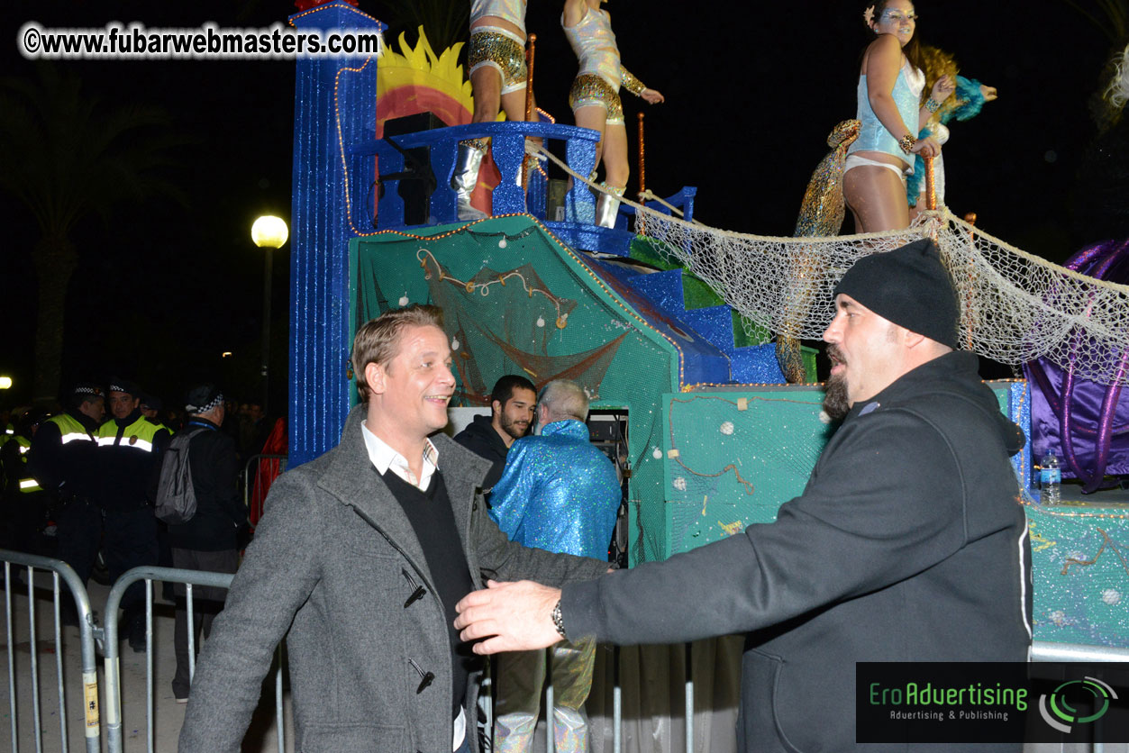 Pre-Show Carnival Parade at TES Sitges