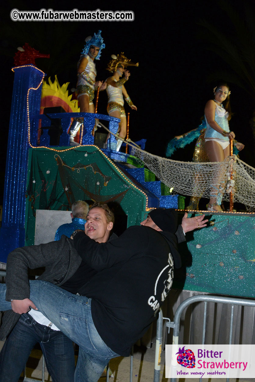 Pre-Show Carnival Parade at TES Sitges