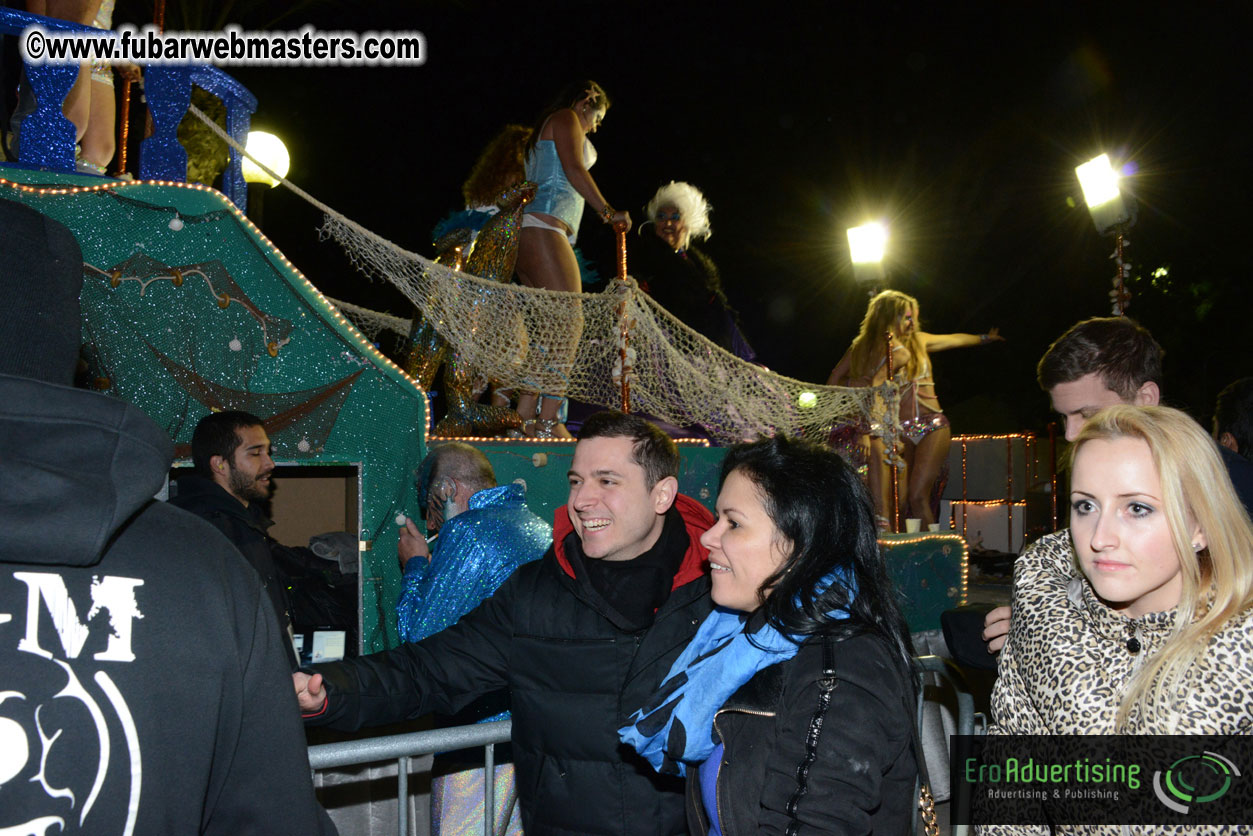 Pre-Show Carnival Parade at TES Sitges