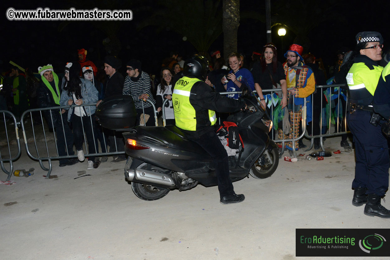 Pre-Show Carnival Parade at TES Sitges