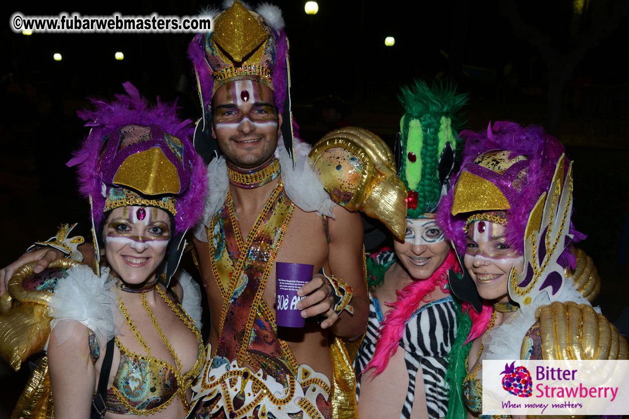 Pre-Show Carnival Parade at TES Sitges