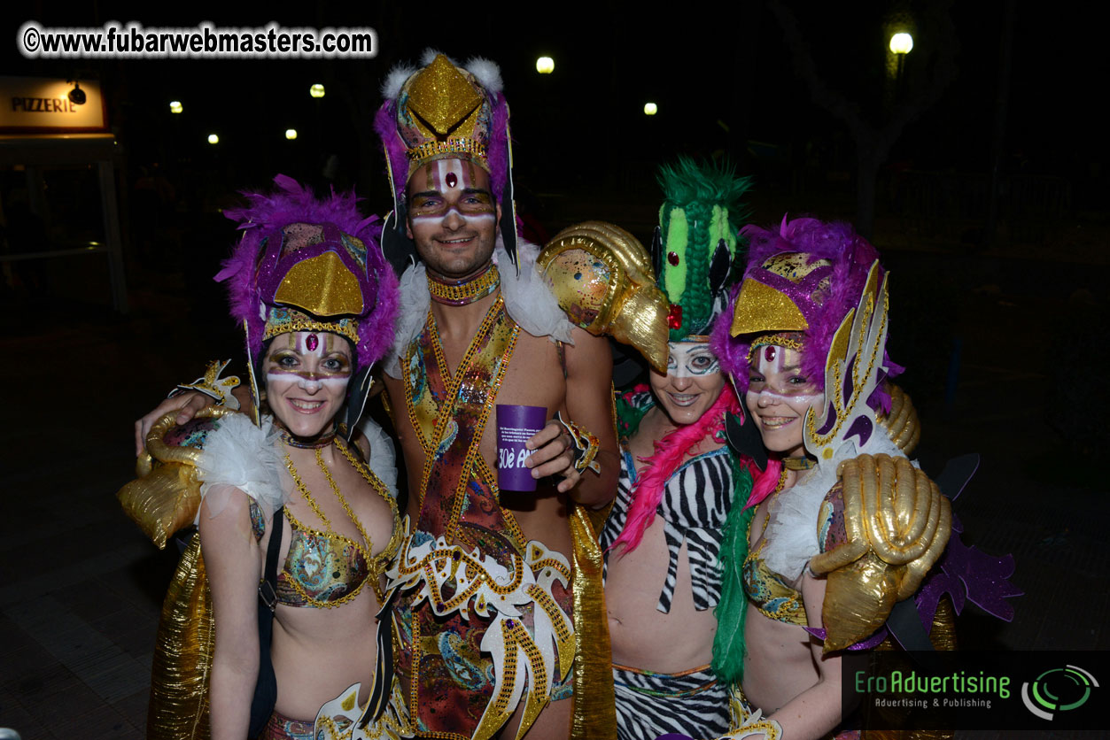 Pre-Show Carnival Parade at TES Sitges