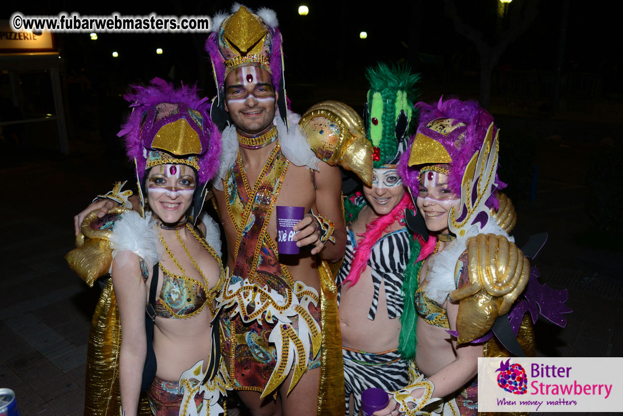 Pre-Show Carnival Parade at TES Sitges