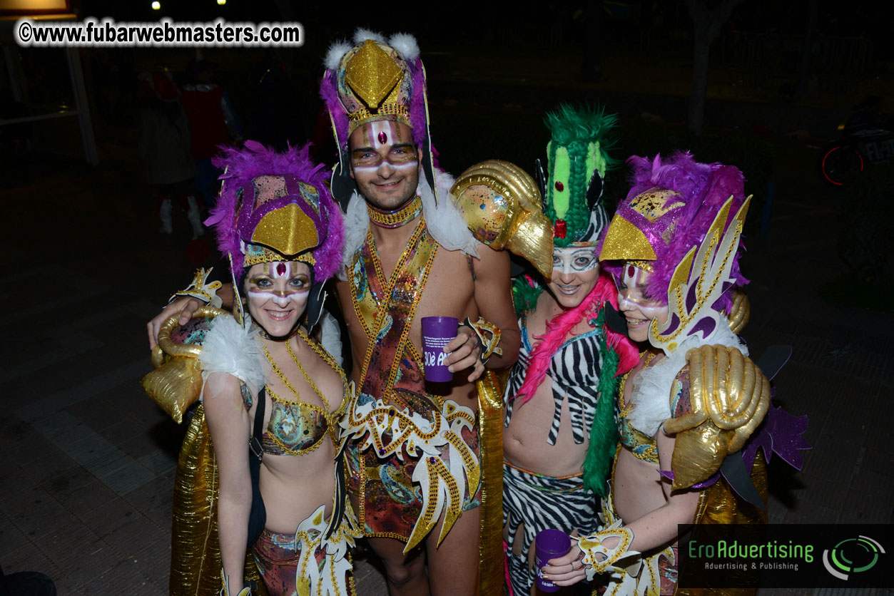 Pre-Show Carnival Parade at TES Sitges