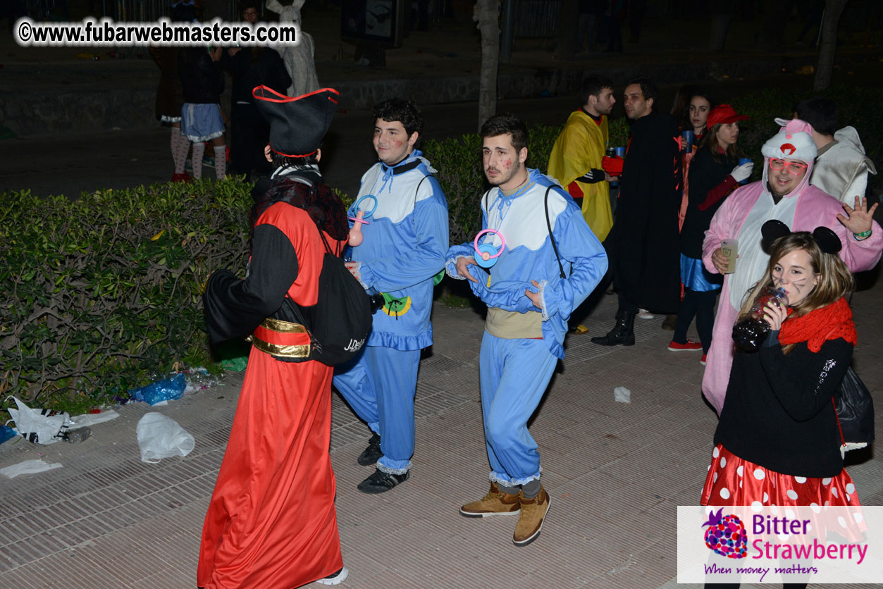 Pre-Show Carnival Parade at TES Sitges