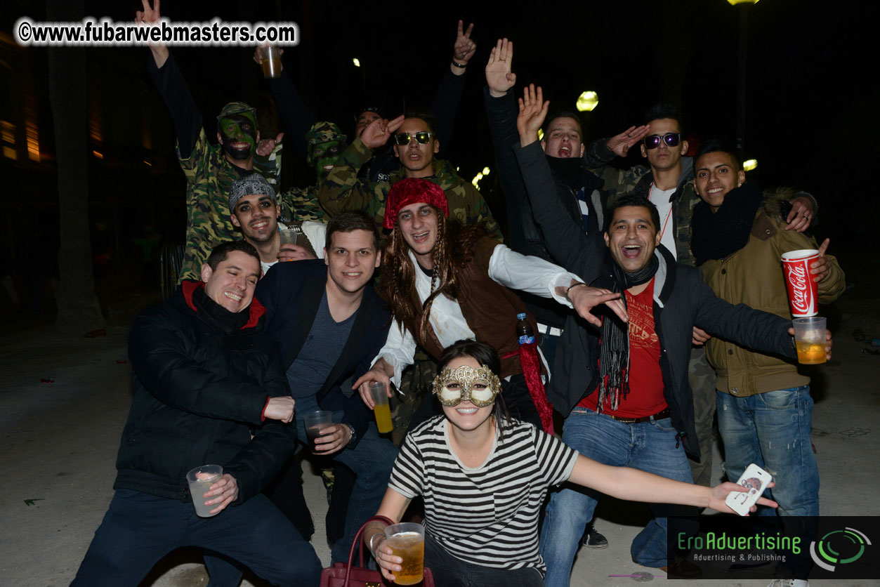 Pre-Show Carnival Parade at TES Sitges